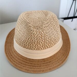 Vince Camuto Straw Fedora Hat